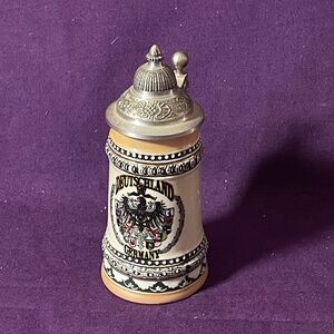 DEUTSCHLAND, Germany Miniature Beer Stein Mug - Vintage